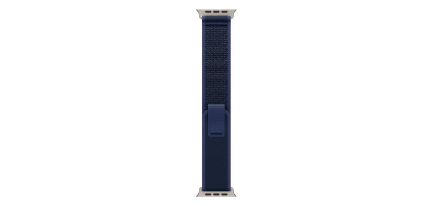 Apple MXTW3ZM/A accessoire intelligent à porter sur soi Bande Bleu Nylon, Polyester, Spandex, Titane