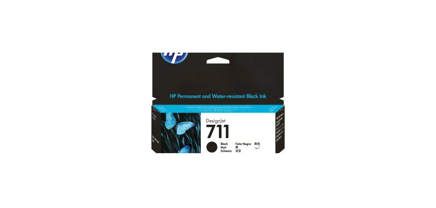 HP 711 38-ml Black DesignJet Ink Cartridge