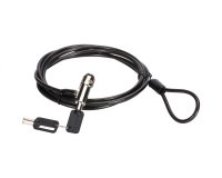 Conceptronic CUSTODIO02BN cable antirrobo Negro 1,8 m