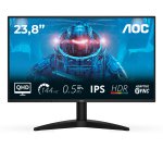 AOC B3 Q24B36X écran plat de PC 60,5 cm (23.8") 2560 x 1440 pixels Quad HD LED Noir