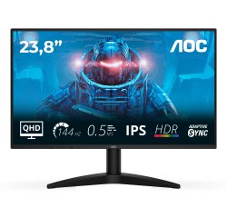 AOC B3 Q24B36X écran plat de PC 60,5 cm (23.8") 2560 x 1440 pixels Quad HD LED Noir
