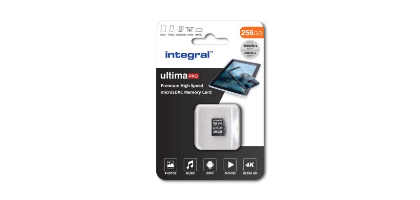 Integral INMSDX256G-100/90V30 mémoire flash 256 Go MicroSD UHS-I