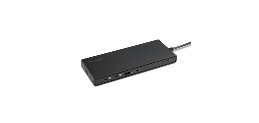 Kensington SD4842P EQ Station d’accueil USB-C sans pilote 10 Gbits/s avec triple sortie vidéo et PD 100 W