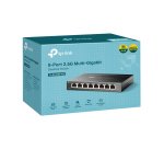 TP-Link TL-SG108S-M2 commutateur réseau Non-géré L2 2.5G Ethernet (100/1000/2500) Bureau Noir