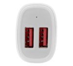 StarTech.com Chargeur de voiture USB à 2 ports - Haute puissance (24 W/4,8 A) - Blanc