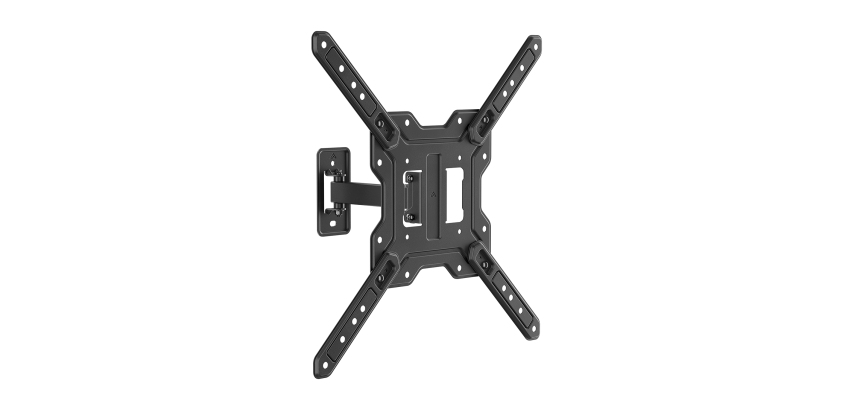 AISENS Soporte Eco Giratorio, Inclinable Para Monitor/TV 30kg (2 Pivotes) De 23"-65", Negro