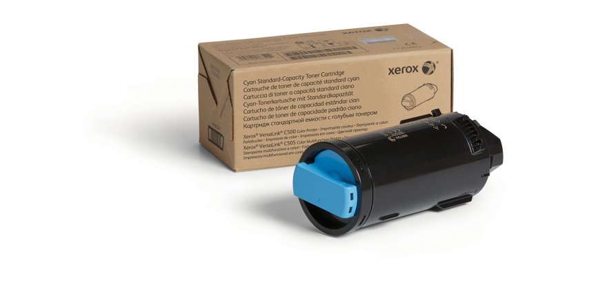 Xerox Cartouche de toner Cyan de Capacité standard Imprimante couleur ® VersaLink® C500/multifonctions ® VersaLink® C505 (2400 pages) - 106R03859