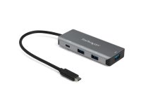 StarTech.com Hub USB-C à 4 Ports (10Gbps) avec 3x USB-A & 1x USB-C - Power Delivery Passthrough 100W - Adaptateur USB 3.2 Gen 2 Type C pour PC Portable - Compatible avec TB3
