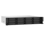 QNAP TS-1273AU-RP-8G serveur de stockage NAS Rack (2 U) Ryzen Embedded V1500B 8 Go DDR4 0 To QNAP QTS Aluminium, Noir