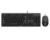 Philips Serie 2000 SPT6207BL/34 tastiera Mouse incluso Universale USB QWERTY Inglese Nero