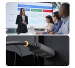 StarTech.com Câble Optique Actif Hybride (AOC) DisplayPort 1.4 de 10m, CMP Plenum, 8K 60Hz, 32,4 Gbps, Câble DisplayPort Actif