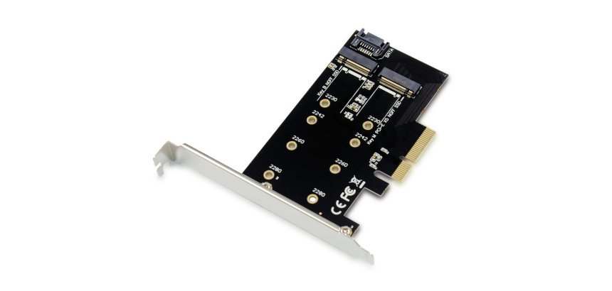 Conceptronic EMRICK04B scheda di interfaccia e adattatore Interno M.2