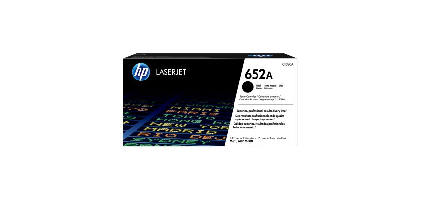 HP 652A toner noir LaserJet authentique