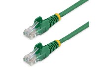 StarTech.com Cable de Red de 0,5m Verde Cat5e Ethernet RJ45 sin Enganches
