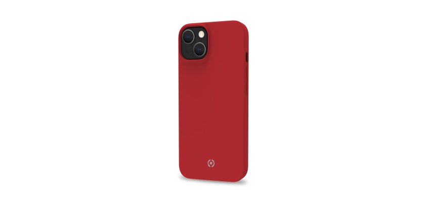Celly Cromo funda para teléfono móvil 17 cm (6.7") Rojo