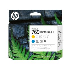 HP Cabezal de impresión DesignJet 769 cian/amarillo 3-4