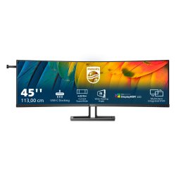 Philips 6000 series 45B1U6900C/00 LED display 113 cm (44.5") 5120 x 1440 pixels UltraWide Dual Quad HD Black