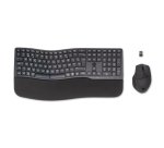 HP 680 Comfort Dual-Mode Keyboard and Mouse Combo clavier Souris incluse Maison RF sans fil + Bluetooth AZERTY Belge Noir