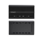 StarTech.com Boîtier SSD NVMe Externe USB-C/Thunderbolt, Boîtier USB4 M.2 NVMe, 40 Gbps, Boîtier Dissipateur Thermique en Aluminium, B+M/M-Key
