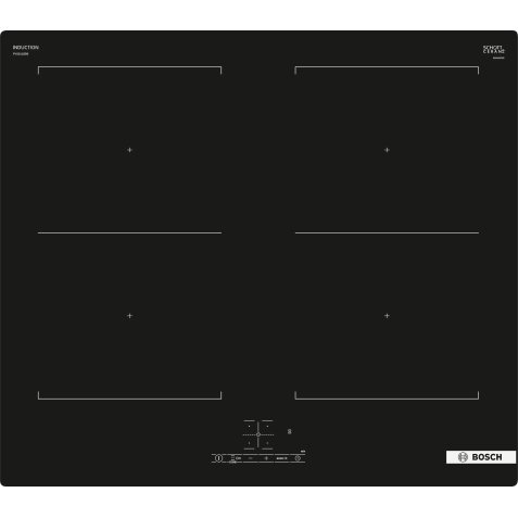 BOSCH Plaque induction PVQ611BB6E Série 4, CombiZone, TouchSelect