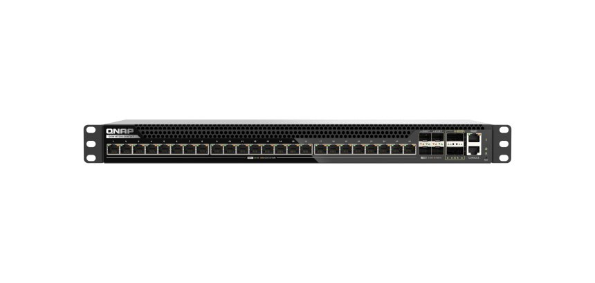 QNAP QSW-M7230-2X4F24T commutateur réseau Géré L3 10G Ethernet (100/1000/10000) 1U Noir