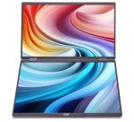 Acer PD163Qbmiuux écran plat de PC 39,6 cm (15.6") 1920 x 1080 pixels Double Full HD LED Gris