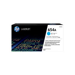 HP 654A Cyan Original LaserJet Toner Cartridge