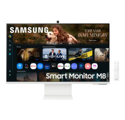Samsung M8 M80F écran plat de PC 81,3 cm (32") 3840 x 2160 pixels 4K Ultra HD LCD Blanc