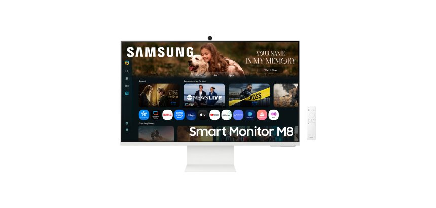 Samsung M8 M80F écran plat de PC 81,3 cm (32") 3840 x 2160 pixels 4K Ultra HD LCD Blanc
