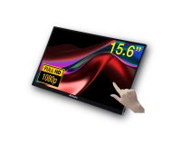 Verbatim 49592 pantalla para PC 39,6 cm (15.6") 1920 x 1080 Pixeles Full HD LCD Pantalla táctil Negro