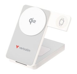 Verbatim 32296 power bank Lithium Polymer (LiPo) 10000 mAh Wireless Charging White