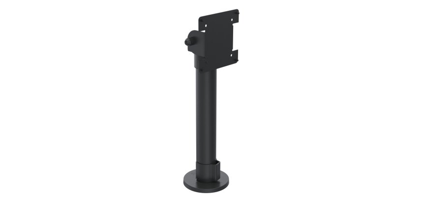 Ergonomic Solutions SpacePole POS SPV1102-FX-02 accesorio para terminal de punto de venta Montaje POS Negro Metal 75 x 75 mm 100 x 100 mm
