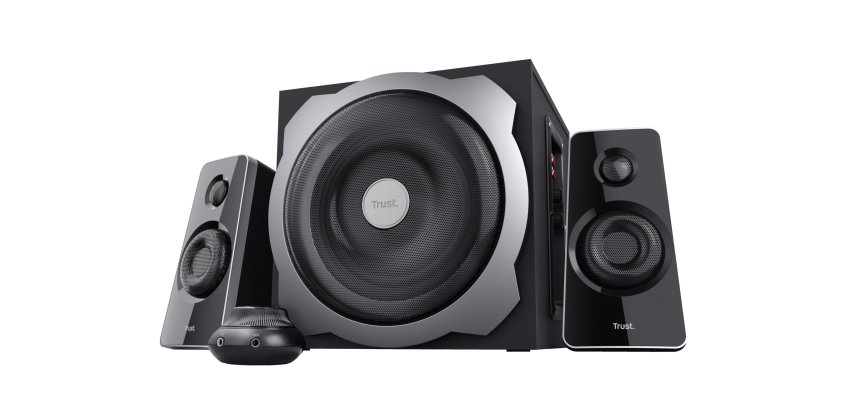 Trust Tytan set d'enceintes 60 W Universel Noir 2.1 canaux