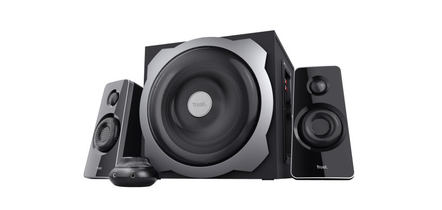 Trust Tytan set d'enceintes 60 W Universel Noir 2.1 canaux