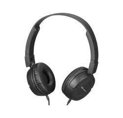 Sandberg Saver MiniJack HeadPhoneTravel Casques Avec fil Arceau De voyage Noir