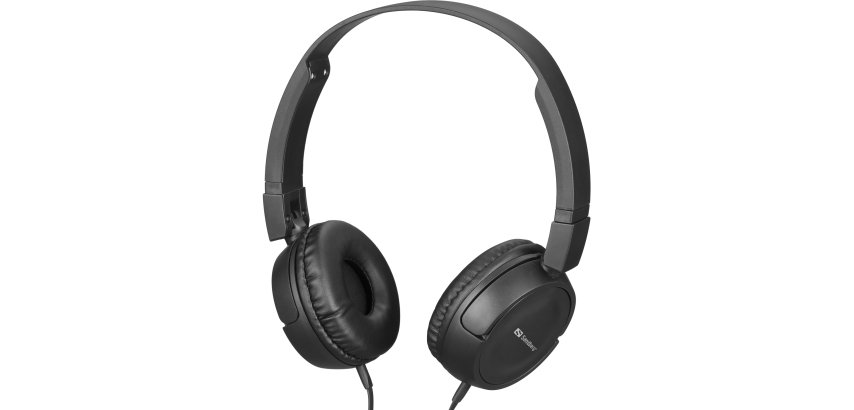 Sandberg Saver MiniJack HeadPhoneTravel Casques Avec fil Arceau De voyage Noir