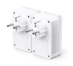 TP-Link TL-PA7017PKIT(FR) 1000 Mbit/s Ethernet/LAN Blanc 2 pièce(s)