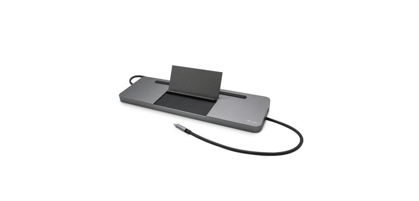 i-tec Metal USB-C Ergonomic 4K 3x Display Docking Station + Power Delivery 85 W