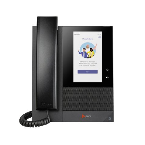 Poly Telefono multimediale aziendale CCX 400 per Microsoft Teams e abilitato per PoE