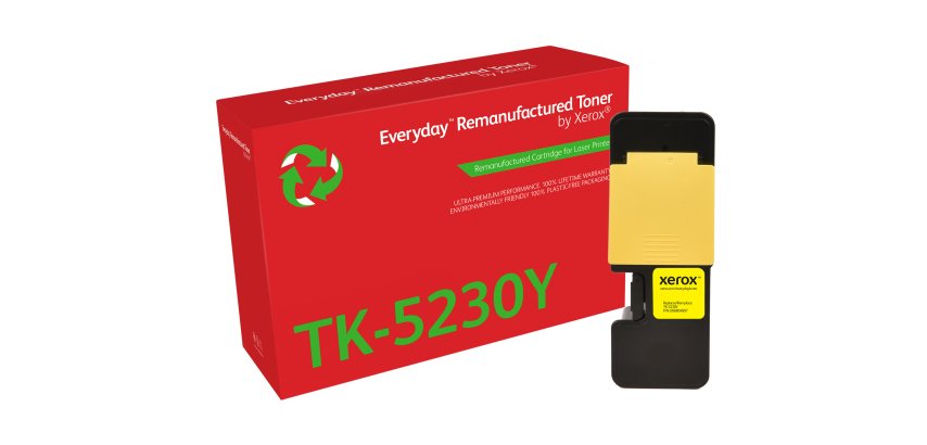 Toner rigenerato EverydayTM di Xerox Giallo compatibile con Kyocera TK-5230Y, Capacità standard