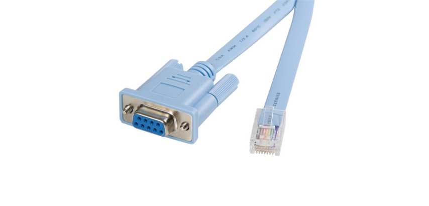 StarTech.com Câble console RJ45 vers DB9 de 1,8 m pour routeur Cisco - M/F