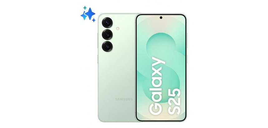 Samsung Galaxy S25 15.8 cm (6.2") Dual SIM Android 15 5G USB Type-C 12 GB 256 GB 4000 mAh Mint colour