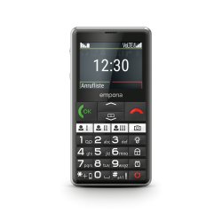Emporia emporiaPURE-LTE 5,87 cm (2.31") 107 g Nero Telefono per anziani