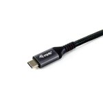Equip USB4 Gen 2x2 C to C Cable, M/M, 2.0m, 4K/60Hz, 20Gbps, PD 100W