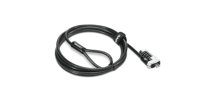 Lenovo 4XE1F30278 cable antirrobo Negro 1,8 m