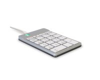 R-Go Tools Clavier R-Go Numpad Break, clavier numérique ergonomique avec logiciel de pause, filaire, blanc