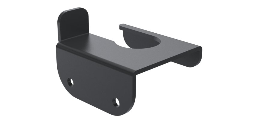 Ergonomic Solutions SpacePole Payment DTS102-02 accessoire de système de paiement en point de vente Monture POS Noir Métal