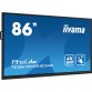 iiyama TE8612MIS-B3AG Écran d'affichage dynamique En forme de kiosk 2,18 m (86") LCD Wifi 400 cd/m² 4K Ultra HD Noir Écran tactile Intégré dans le processeur Android 11 24/7