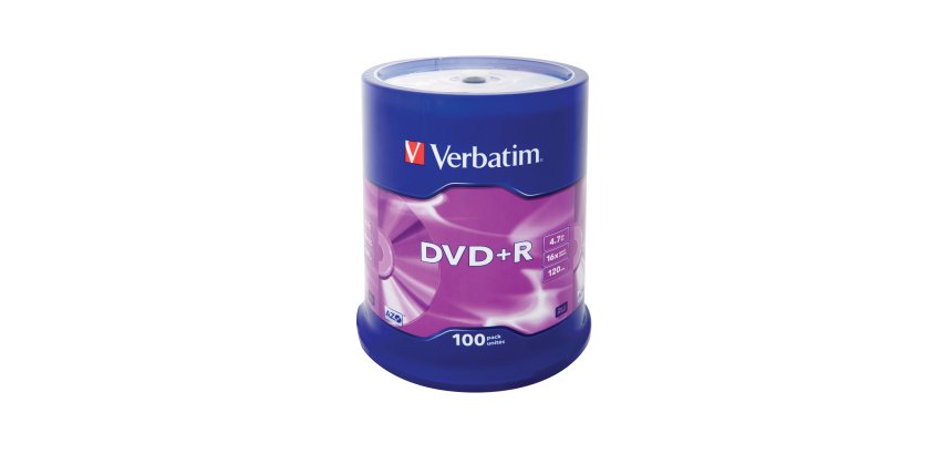 Verbatim - DVD+R x 100 - 4.7 GB - storage media
