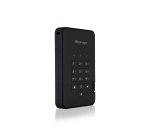 iStorage diskAshur2 256-bit 1TB USB 3.2 secure encrypted hard drive - Black IS-DA2-256-1000-B